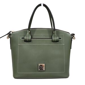 DOONEY & BOURKE BEACON DOMED SATCHEL/SHOULDER/CROSSBODY